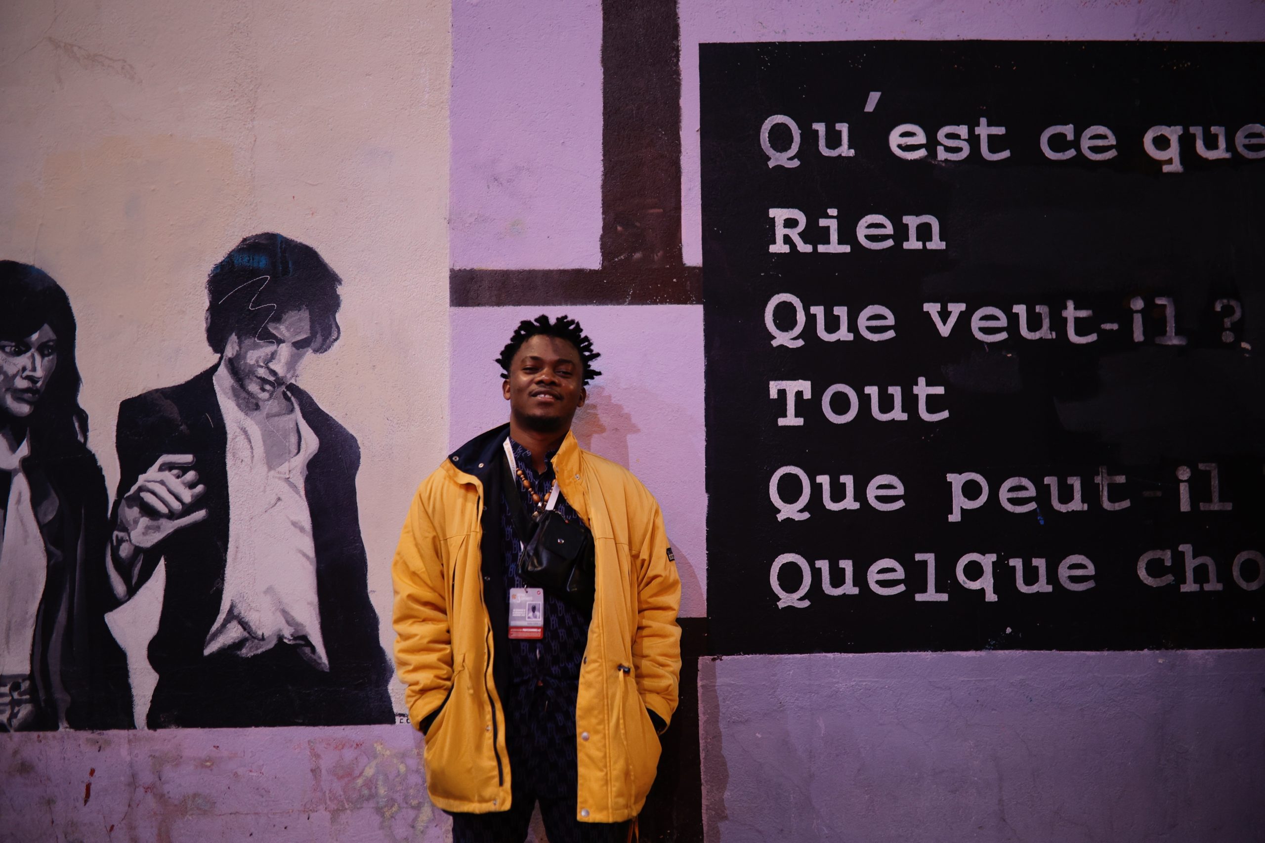 Rafiki FARIALA, réalisateur de NOUS, ÉTUDIANTS présenté en Séance spéciale © Margaux MARTINS