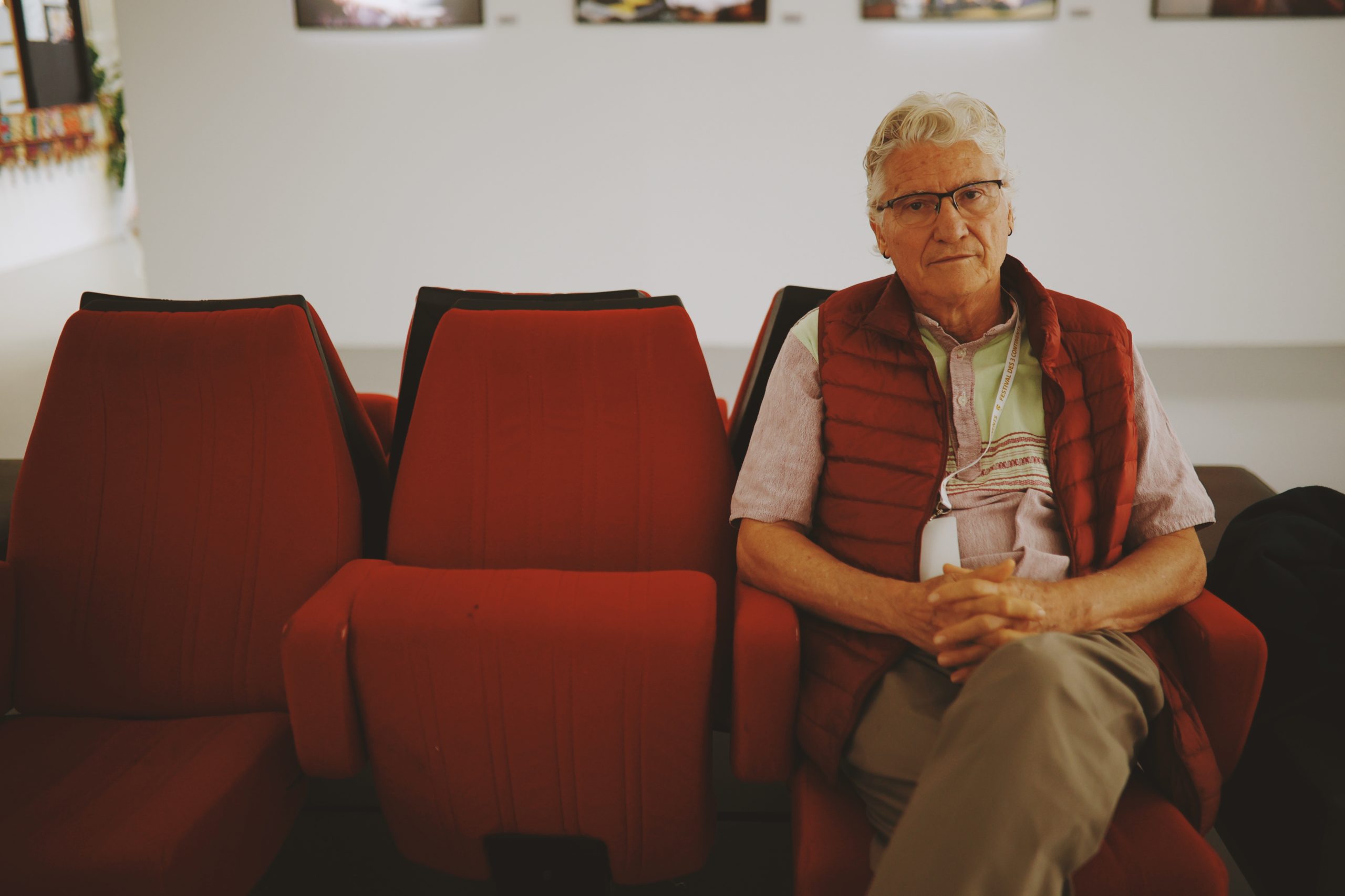 Vincent CARELLI, réalisateur de ADIEU, CAPITAINE en Compétition internationale © Margaux MARTINS