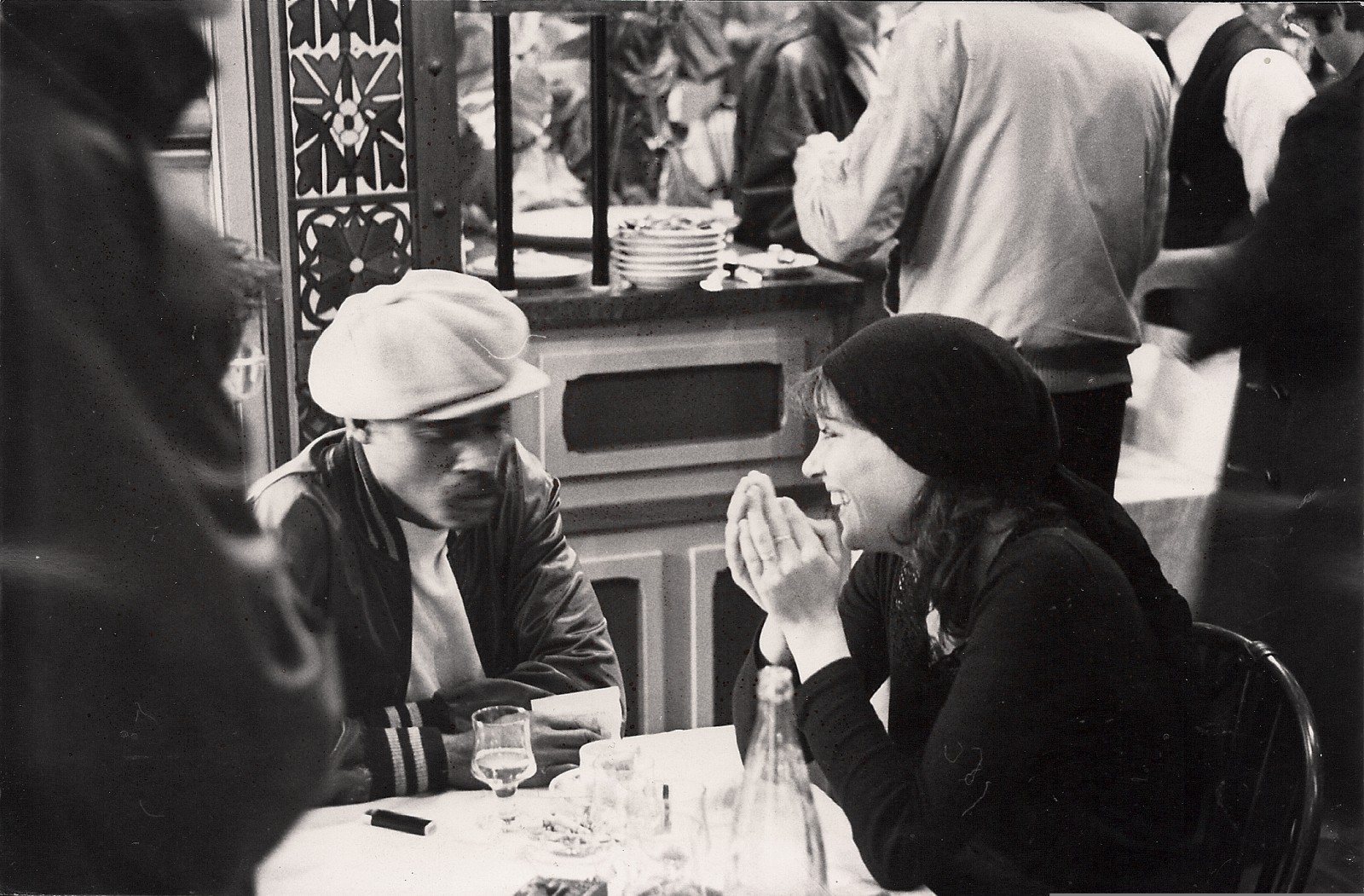 Melvin van Peebles et Anna Karina