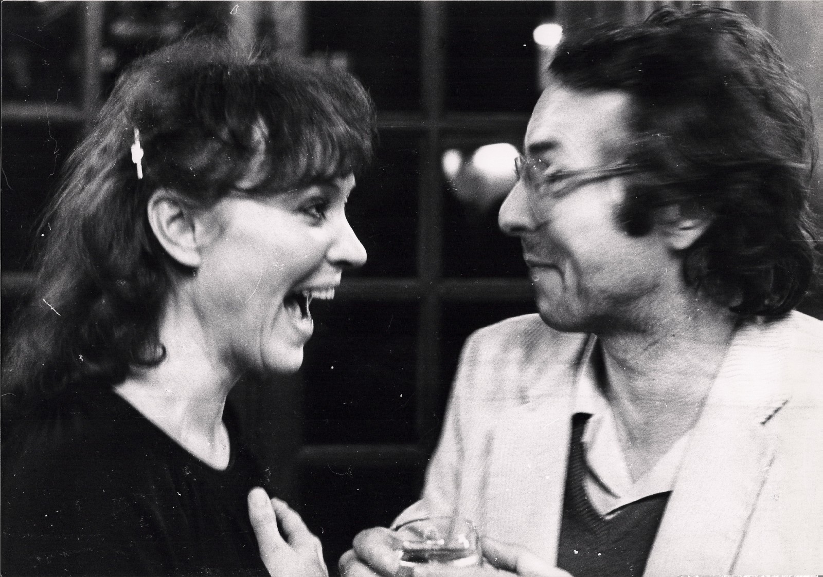 Anna Karina (présidente du jury) et Philippe Jalladeau, co-fondateur du festival