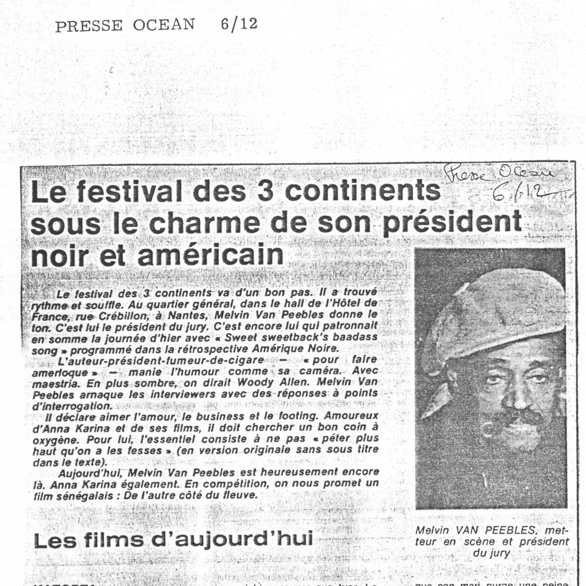 1979_Presse Ocean_Van Peebles