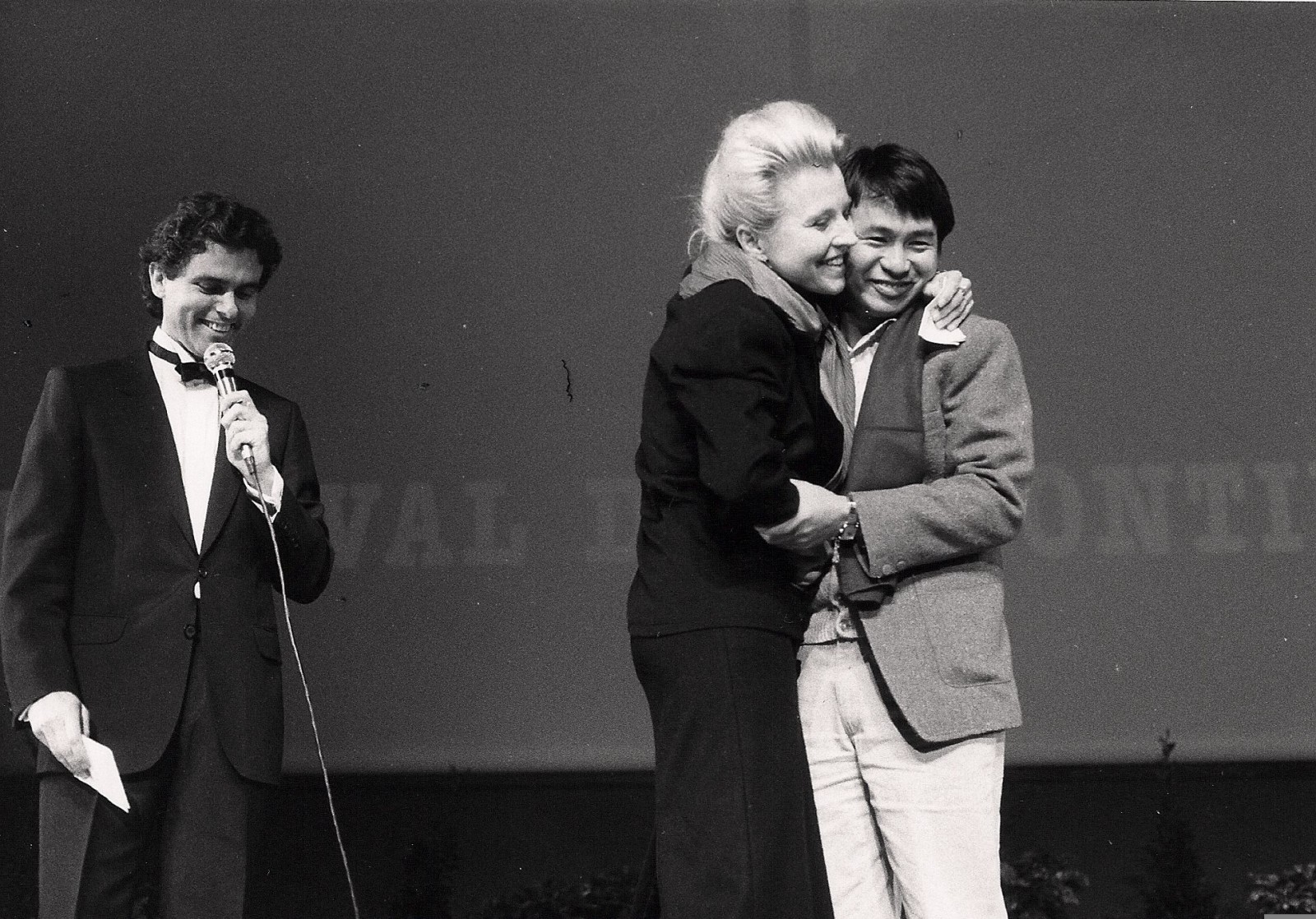 Claude Sérillon, Hanna Schygulla, Hou Hsiao-hsien (Montgolfière d'or pour Un été chez grand-père)