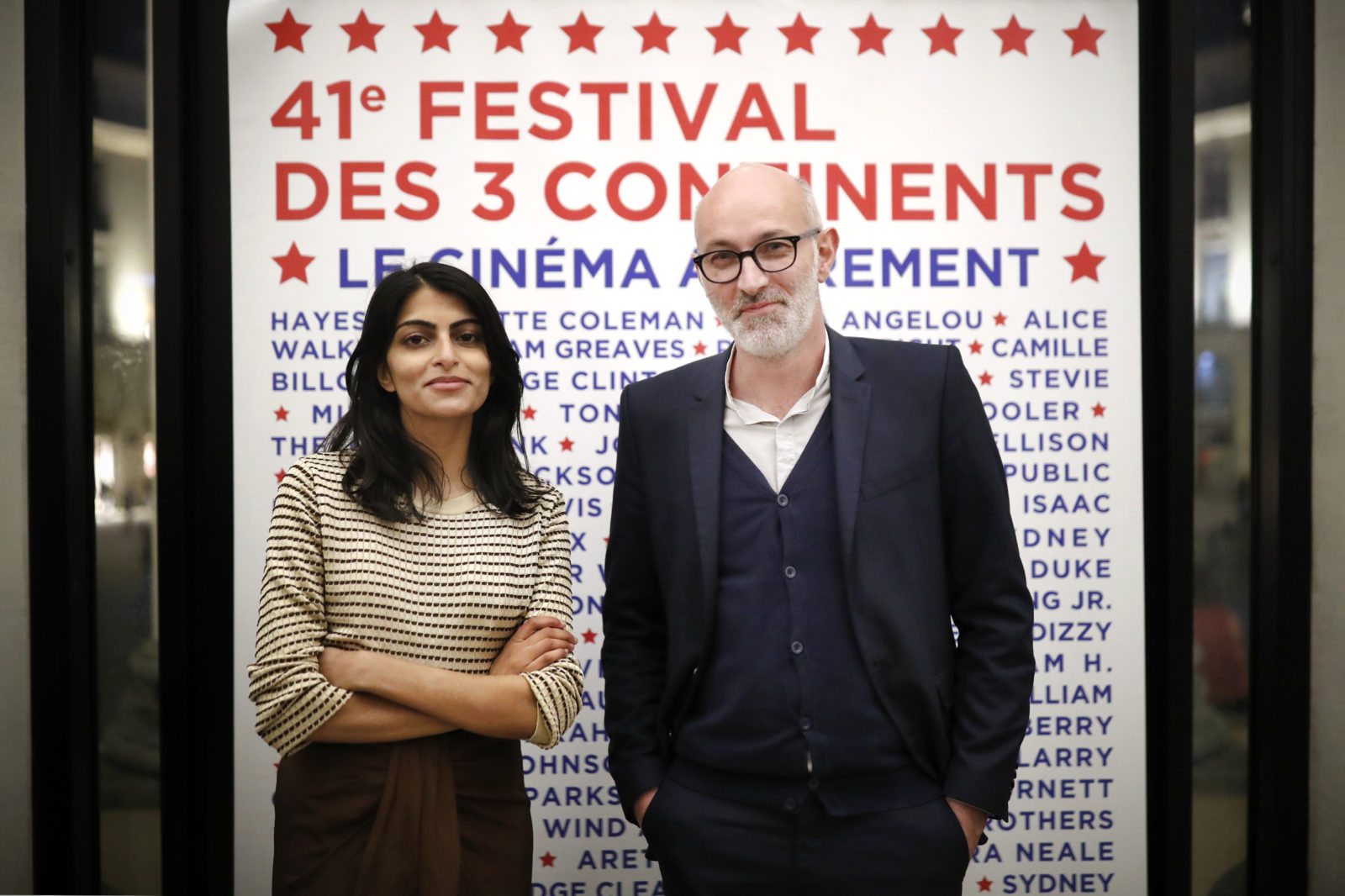 Aisha Rahim, programmatrice et Jérome Baron, directeur artistique ©S Mahé