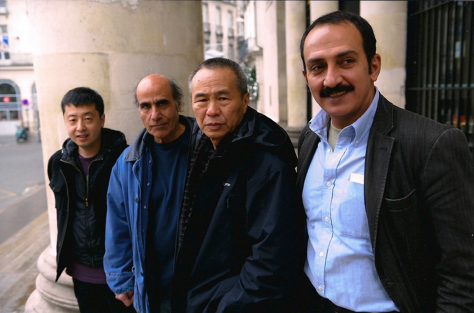 Jia Zhang-ke, Amir Naderi, Hou Hsiao-hsien, Abolfazl Jalili