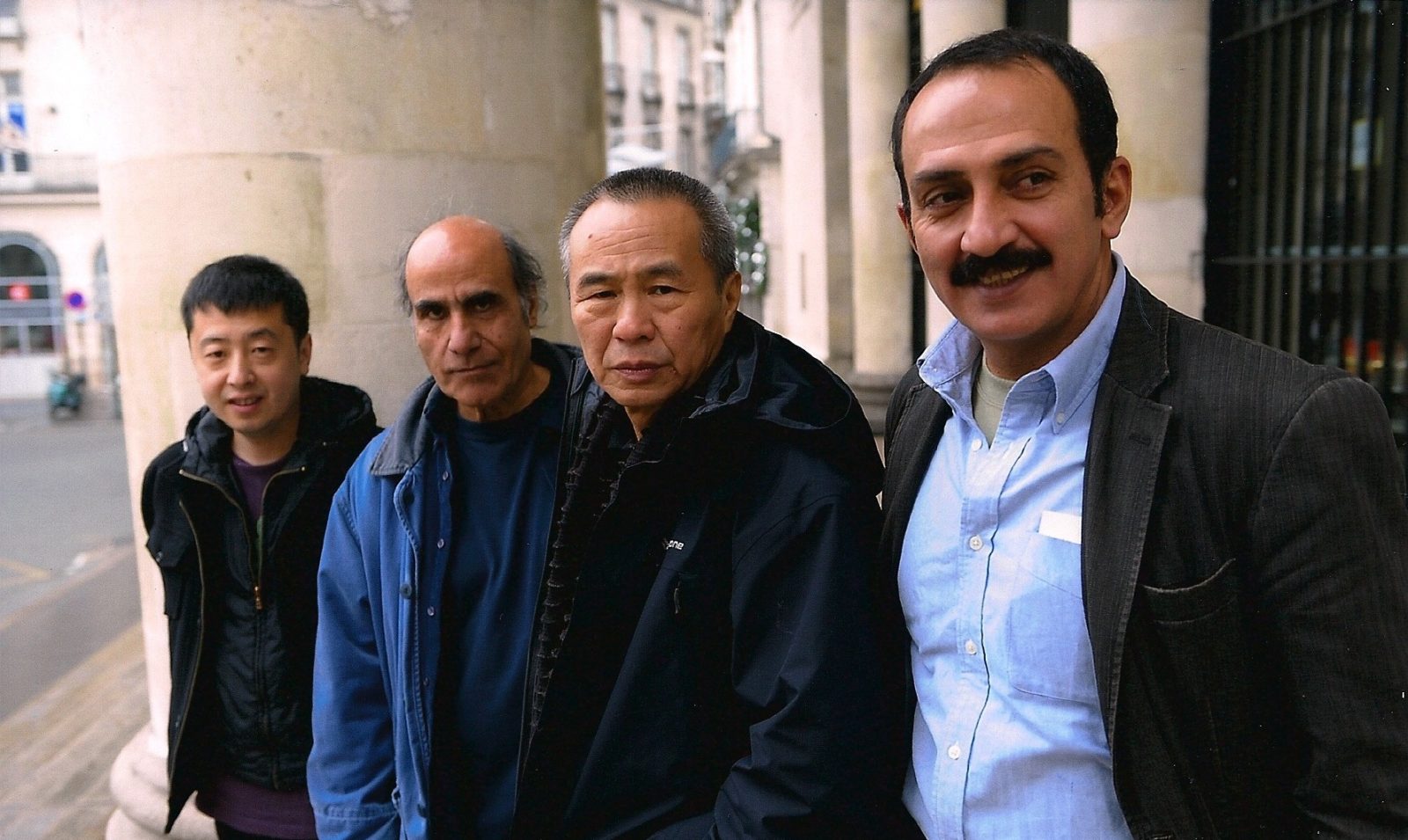 Jia Zhang-ke, Amir Naderi, Hou Hsiao-hsien, Abolfazl Jalili