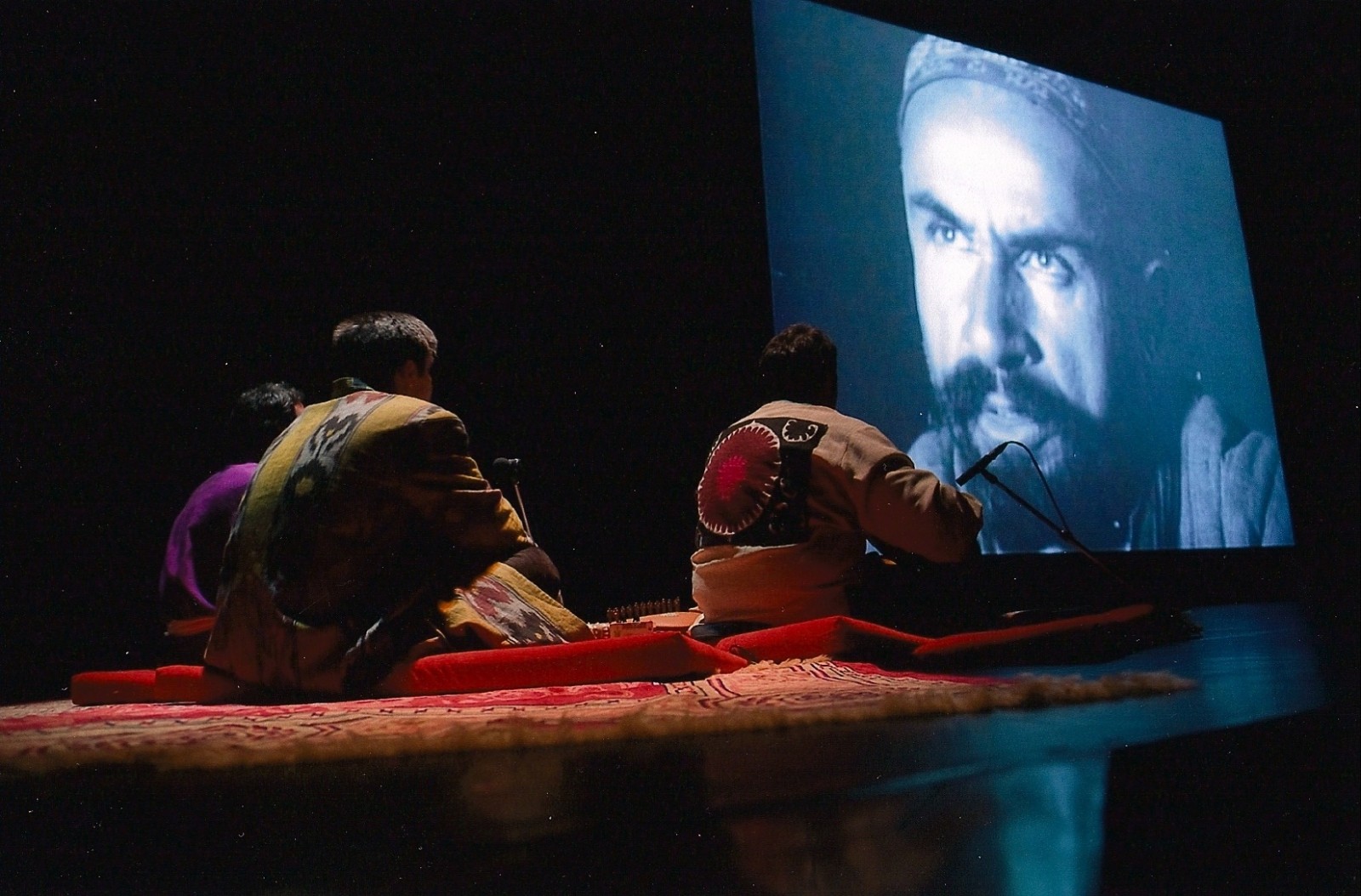 Film muet ouzbek et musiciens
