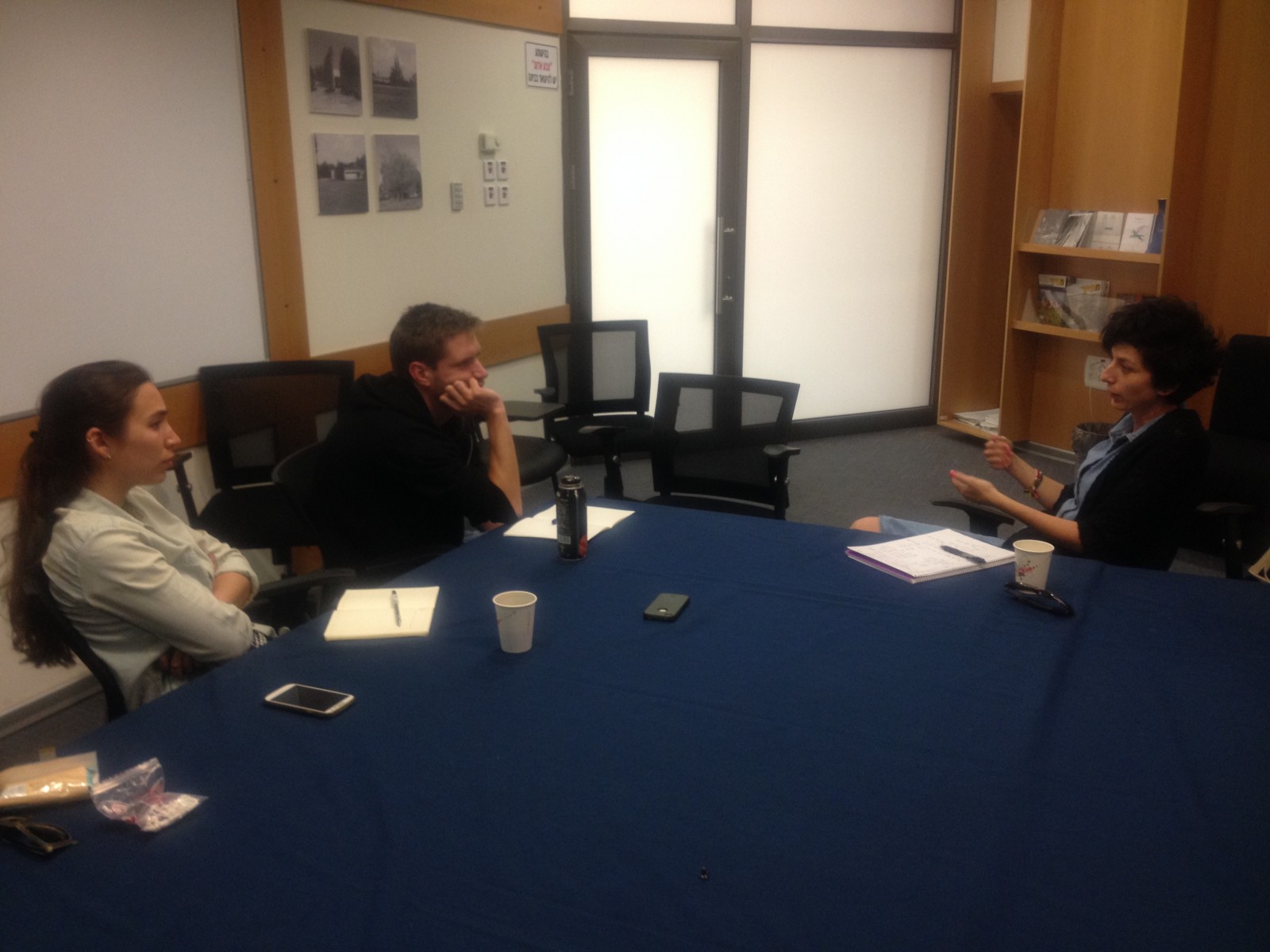 Individual Meeting with script editor Sari Turgeman
