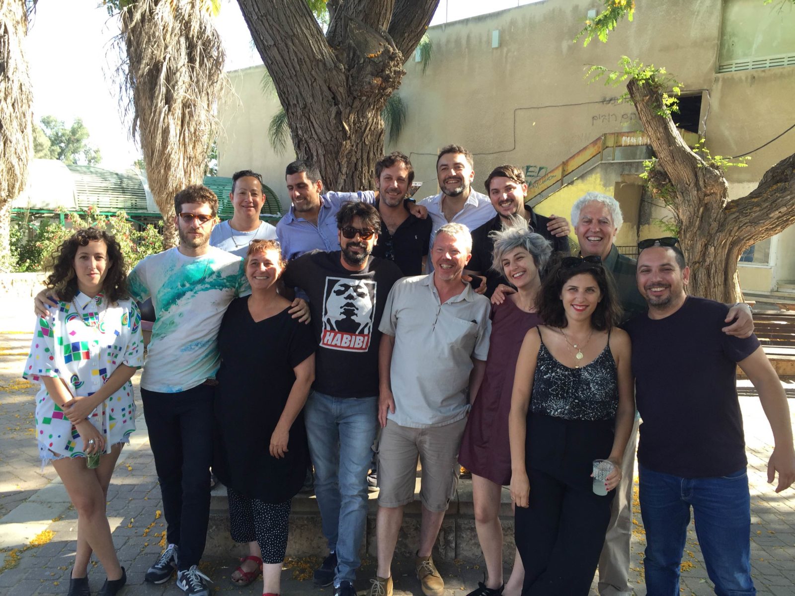 2016 Studio Darom group photo in Sderot